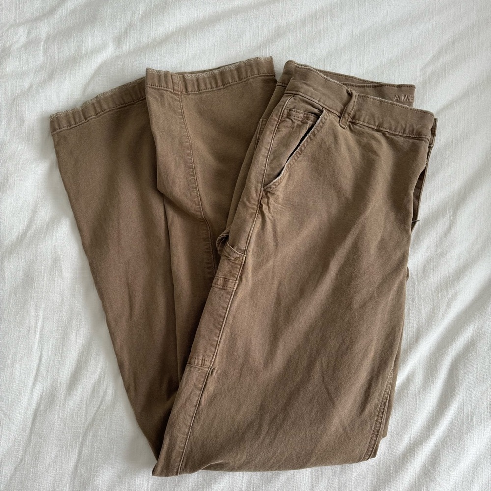 AE Stretch High waisted Carpenter Straight Leg Pants